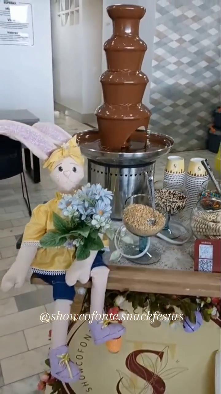 Aluguel de fonte de chocolate para casamentos DF